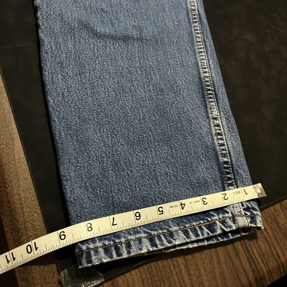 Vintage Levi’s 550 Levi 90s Denim Jeans 36x30 Relaxed Fit Tapered Leg USA Made